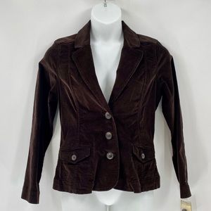 SONOMA Corduroy Brown Blazer 0100